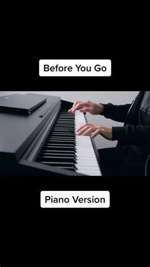 Lewis Capaldi - Before You Go #beforeyougo #lewiscapaldi #piano #pianocover