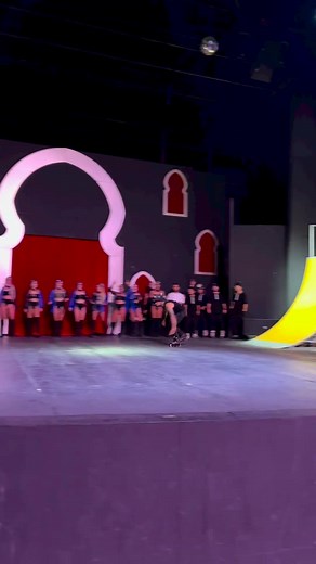 Dynamic Dance Performance with Acrobatic Flips and Jumps