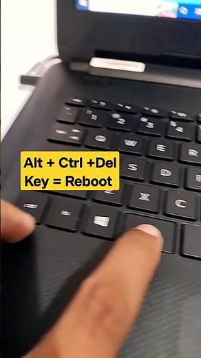How to Reboot Laptop And PC#macnitesh#reboot#shortcut#2023shorts