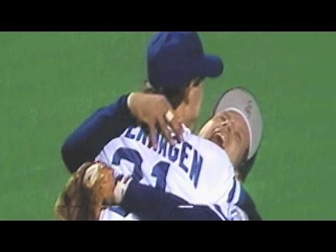 85WS Gm 7: Matthews calls the final out as Royals win