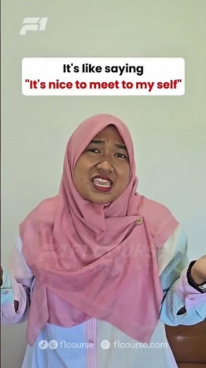 How to respond to "Nice to meet you" #english #vocabulary #grammar #nativespeaker #f1course