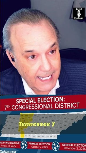 Tennessee 7: How Gerrymandering Dilutes Votes #shorts