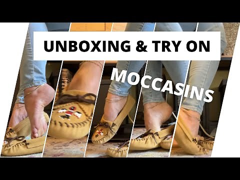 Unboxing & Try On Minnetonka Moccasins | Spring Fashion 2022