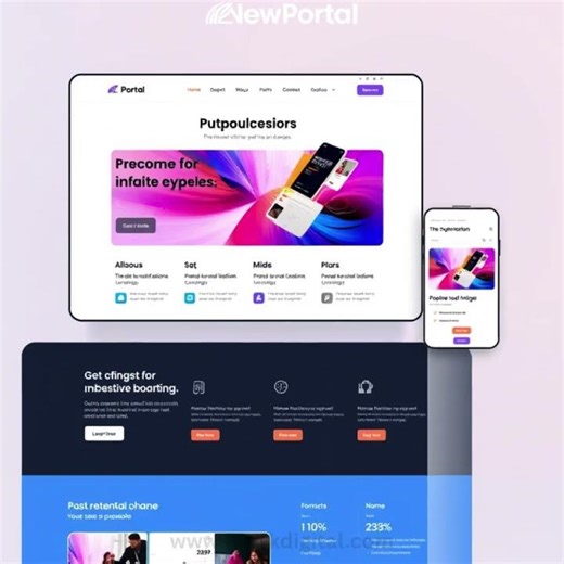 News Portal Website Design 33 Hulak Digital #realestate #staticwebsitedesign #websitedesign