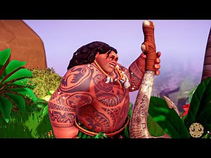 Friends with Maui Disney Dreamlight Valley