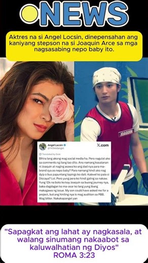 Aktres na si Angel Locsin, dinepensahan ang kaniyang stepson na si Joaquin Arce