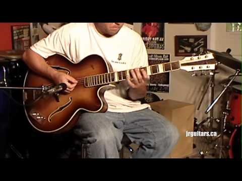 1958 HOFNER Archtop Acoustic Guitar Demo