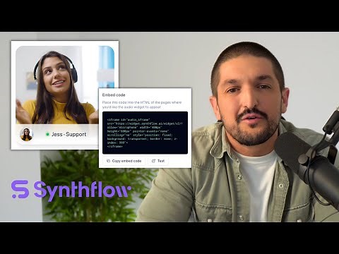 Embed a Voice AI Assistant in 2 Minutes with Synthflow