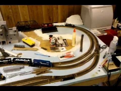 My small HO scale train layout