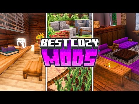 TOP 15 Cozy Mods You Need for Minecraft | 1.21.1 / 1.20.1 (NeoForge, Forge & Fabric)