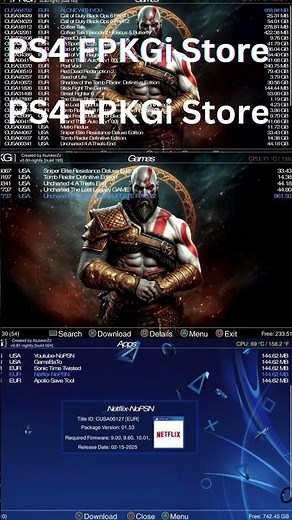 PS4 Game for FREE in 2025 PS4 FPKGi Store #ps4jailbreak #gamestorage #games #ps5