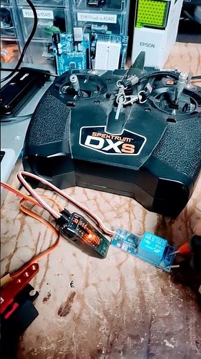 Controlling relays on and off with an RC radio! #Arduino #RadioControl #RCRelay