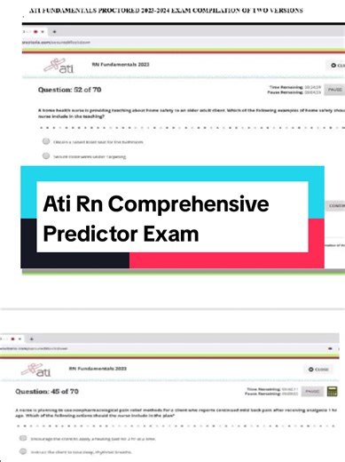 Ati Rn Comprehensive Predictor Exam #Nursingstudents #ATIRN #Nursingexam #nursingschoolmotivation