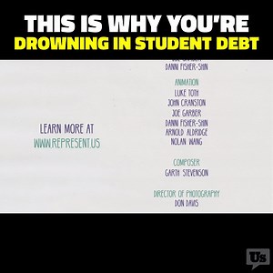 39K views · 977 reactions | Americans owe $1.6 TRILLION in student debt. INSANE! @RepresentUs and I made a short film about how our corrupt political system got us here, and how we can FIX IT with the For The People Act. Grab some popcorn, sit back and enjoy. Then let’s get to work.  www.represent.us/unbreaking-debt | Ed Helms | Facebook
