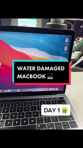 Reviving MacBook Pro from Water Damage