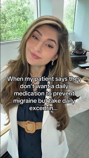 Patients are often hesitant or scared of preventive migraine meds… while taking rescue meds every