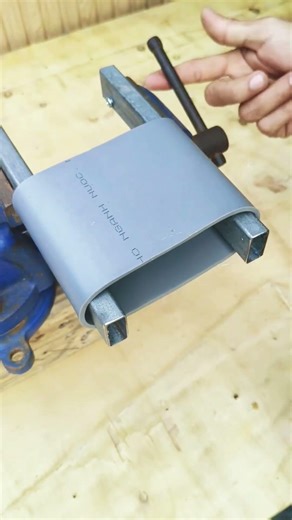 Making tool hangers from pipe material #shorts