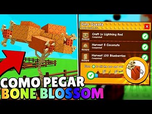 HOW TO GET THE BONE BLOSSOM SEED in GROW a GARDEN! the NEW BEST SEED in the GAME! (New Candy Blos...