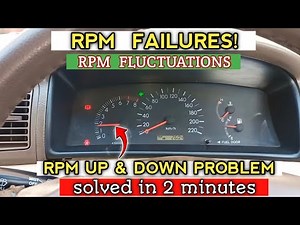 Toyota Corolla XLi RPM UP & Down Problem Solved | Toyota RPM Fluctuating at idle | RPM Fluctuations