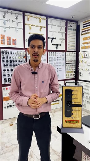 Day 6 | Robustline Smart Lock 🔐 Set your passcode in minutes and enjoy keyless, smart security with total peace of mind. #Robustline #SmartLockSeries #KeylessEntry #SmartSecurity #homesafety | Safinat Group