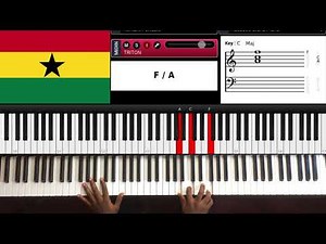 Ghanaian Worship Movements For Beginners Piano Tutorial