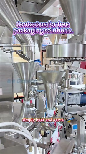 Fully Automatic Microwave Popcorn Packaging Line | Premade Pouch Filling System