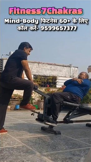 Senior Citizen Mind Body Workout | 60+ Safe Fitness Routine | Fitness7Chakras🔥#seniorfitness #shorts