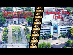 [4K] CINEMATIC AERIAL DRONE in BUTUAN LUPAD #6: BUTUAN CITY HALL and AGUSAN DEL NORTE CAPITOL
