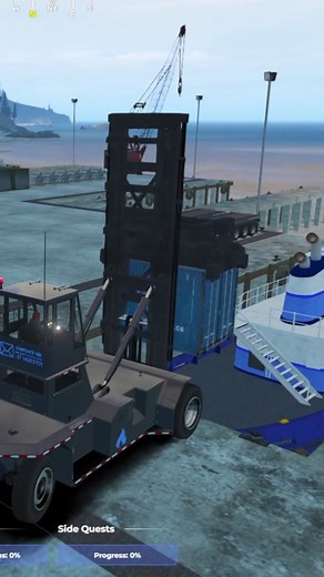 33K views · 217 reactions | Dock handler loading containers onto a boat in GTA 5 RP! Join my discordserver to play on my FiveM server! | Ace2k7 | Facebook