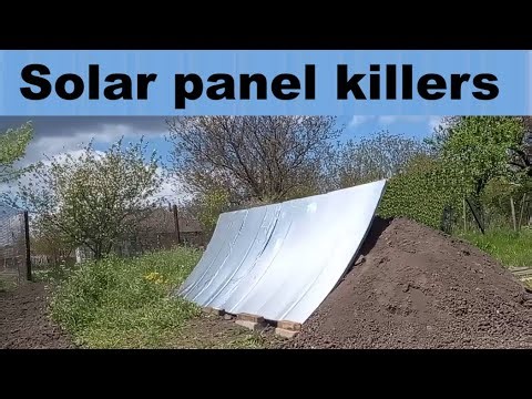 Mirrored concrete for cheap solar energy