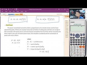 Machine Design: Belts Discussion
