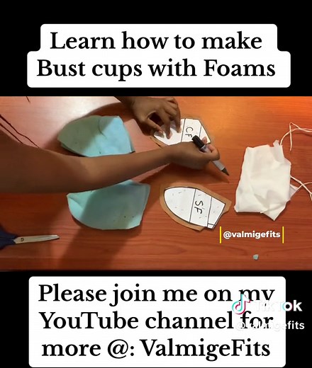Learn How to Make Bust Cups with Foam