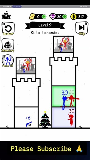 Level 9: Kill All Enemies! 😱 #Shorts