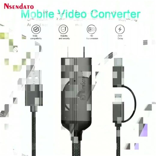 Mirascreen LD36 Wired HD Micro USB Type C HD TV Stick For andriod Smartphone Sharing Mirroring scre