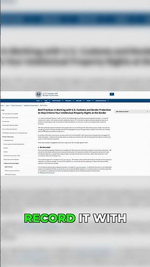 First Step to Brand Protection: USPTO & CBP!
