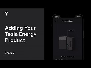 Adding Your Tesla Energy Product | Tesla App for Energy