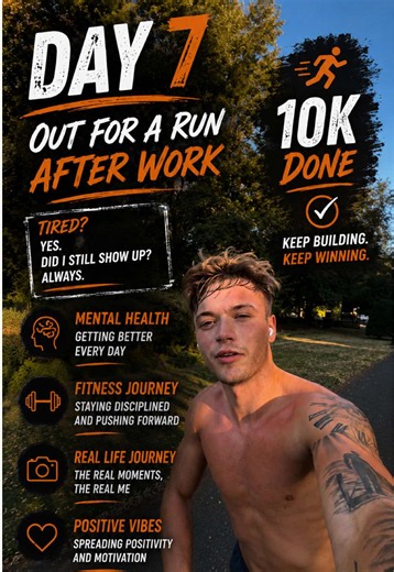 Week 1 Running Motivation: Keep Momentum and Never Give Up