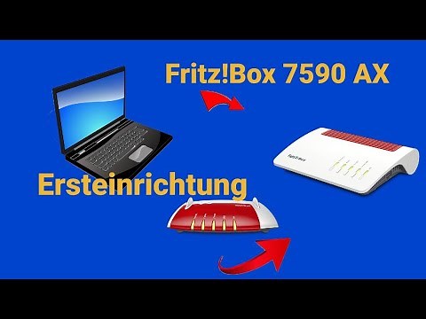 Fritz!Box 7590 AX WiFi 6 Unboxing und Ersteinrichtung. 7490 auf Werkseinstellung zurück setzen