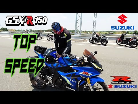 SUZUKI GSX R 150 TOP SPEED