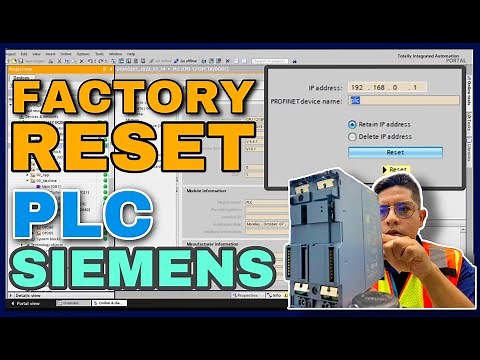 TIA Portal: Factory Reset | Como hacer un Reset de Fabrica a un PLC Siemens (S7-1500)