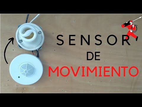 ¿Cómo hacer una INSTALACIÓN de SENSOR de MOVIMIENTO a FOCO? - Tutorial ¡fácil y rápido!