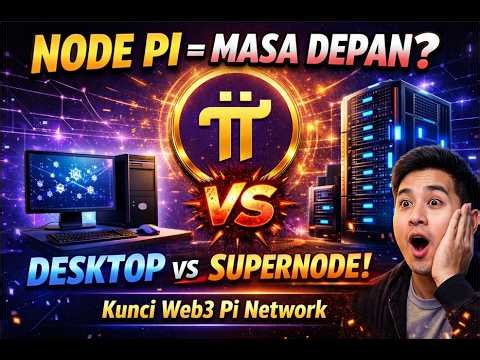 NODE PI NETWORK: DARI DESKTOP KE SUPERNODE, KUNCI KEKUATAN WEB3 ||| PI NETWORK UPDATE