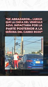 912K views · 30K reactions | Una mujer narró y documentó el momento en donde dos mujeres se abrazaron luego de chocar en la Avenida 65 de Infantería y resaltó que es digno de admirar el gesto. Además, continuando su mensaje, aseguró que "todavía existen personas que sí saben resolver las situaciones que se les presentan día a día." #JugandoPelotaDura Video de redes sociales | Jugando Pelota Dura | Facebook
