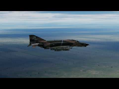 DCS World - F4e Phantom 2 - Loft delivery Bombs