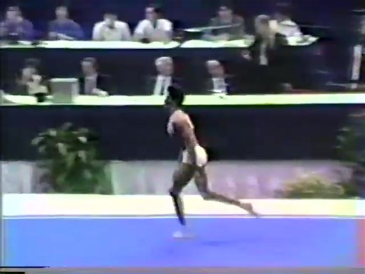 Fan Favorite FX - 1985 Raul Menendez (CUB) Gorgeous gymnastics! @raulymen | International Gymnast Magazine