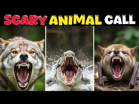 Top 5 Scariest Animal Sounds You Should Never Hear Alone 😨