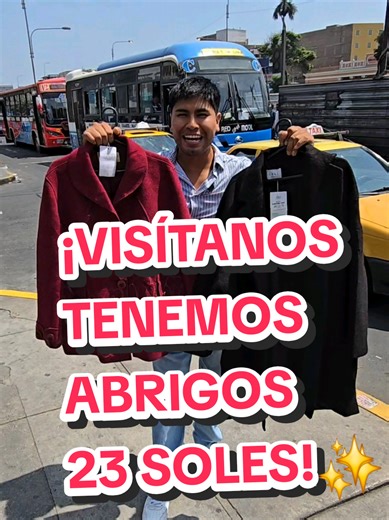 💥📢🚨¡CASER@S!🚨📢💥 ¡HOY TE ENSEÑAMOS COMO LLEGAR A NUESTRA TIENDA😍✅️✨️ PARA QUE PUEDAS LLEVARTE ESTOS HERMOSOS ABRIGOS🧥👜 QUE NOS LLEGARÓN🫶🏻💞✨️! Pedidos a todo el Perú👇🇵🇪 📲924 991 606 📲972 780 363 Pedidos Lima Norte👇 📲 950 194 288 Por Mayor y Fardo 👇 📲972 322 892 📲954 158 612 Cualquier consulta comunícate con nuestras asesoras de venta através de Whatsapp✅ 📍Ubicación 1 JIRÓN MISTI 716, LA VICTORIA-LIMA Ref. al lado de la puerta 16 del Hospital Guillermo Almenara de la Avenida 
