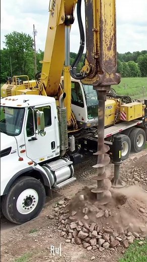 How does this digging machine work?