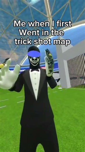 Me when I first Went in the trick shot map in #vrfs #vr #football