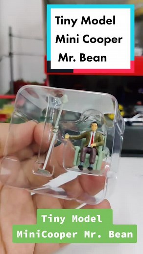 Mini Cooper Diecast Model - Mr. Bean Toy Car Collection